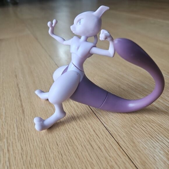 Vintage Mewtwo Tomy Nintendo Pokemon 5” Action Figure Articulating Figure - Picture 2 of 6